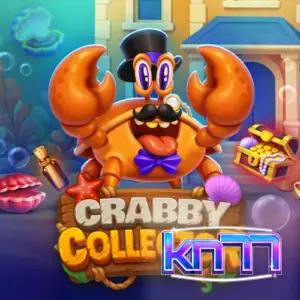 Makulay na underwater theme ng Crabby Collector slot